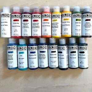 Golden Fluid Acrylic Paint Set